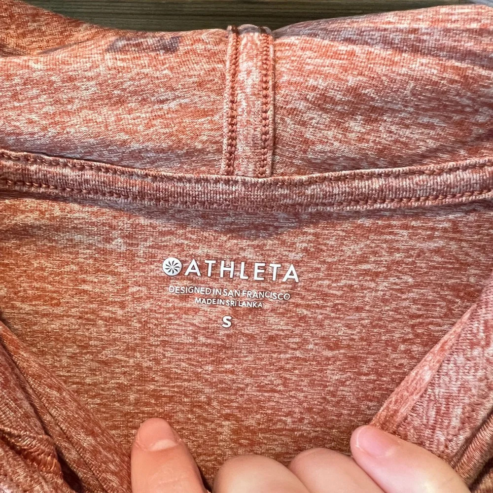 Athleta women’s Uptempo hoodie sweatshirt size small - Picture 3 of 9